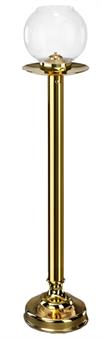 Tischflambeaux mit Flüssigwachs, 35 cm 