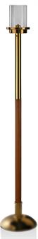Flambeaux "Bruchfest" dunkles Holz, 100 cm 