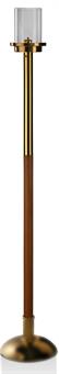 Flambeaux "Bruchfest" dunkles Holz, 80 cm 