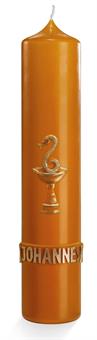 Apostelkerzen 250/70 mm 250/70 mm | Ocker | Ocker/Gold