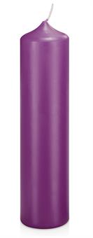Kirchenadventkerze,250/80 mm, violett 