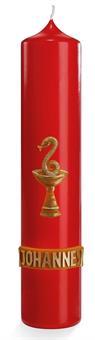 Apostelkerzen 300/60 mm 300/60 mm | rot | Ocker/Gold