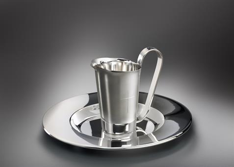 Baptismal Set
brass nickel-plated 