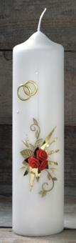 Wedding Candle 
size: 275/60 cm 