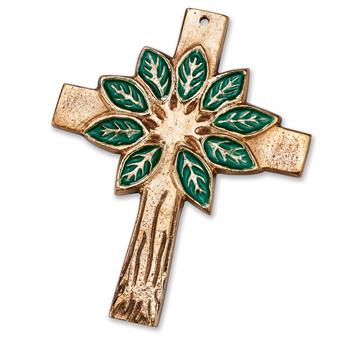 Bronzekreuz "Lebensbaum" 