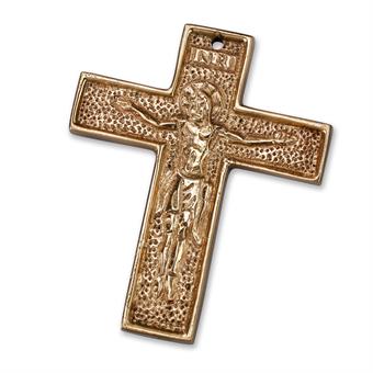 Bronzekreuz "Christus" 