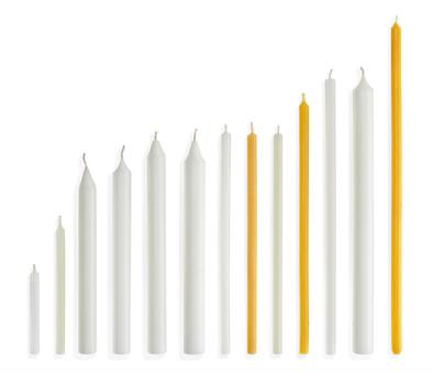 Votive Candle 180/19 mm
without perforation for thorn 