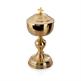 Ziborium mit Perlrand 