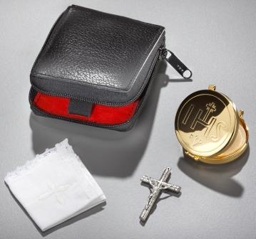 Home mass bag made of leather 