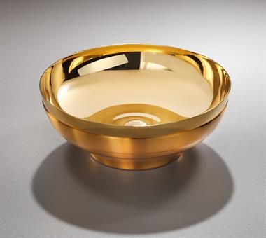 Host Bowl, gold-plated 