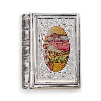 Etui für Rosenkranz in Buchform 