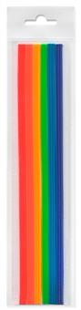 Decorative wax strips "Rainbow" 