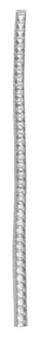 Decorative wax strips No. 9 silver 