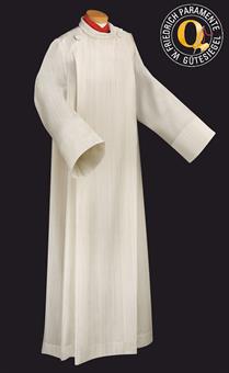 Damenalbe, eleganter Schnitt, meliert falb Elegant | Falb | 135 cm