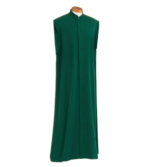 Altar server cassock without sleeves, green
wool trevira 