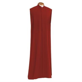 Altar server cassock without sleeves, red
wool trevira 
