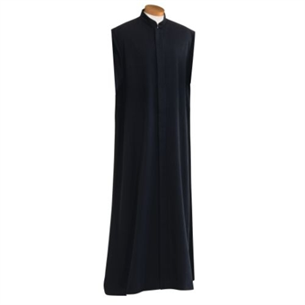 Altar server cassock without sleeves, black
Polyester 