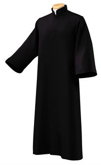 Altar server cassock, black
with sleeves black | 146