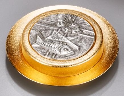 Pyx , diameter approx. 7 cm 